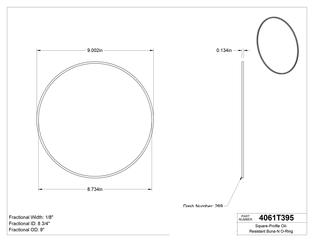 Technical drawing - 4061T395